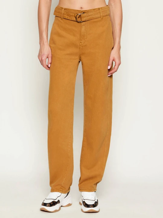 Zdjęcie produktu Liu Jo Spodnie | Relaxed fit camel