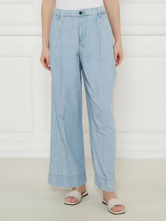 Zdjęcie produktu Liu Jo Spodnie | Relaxed fit błękitny