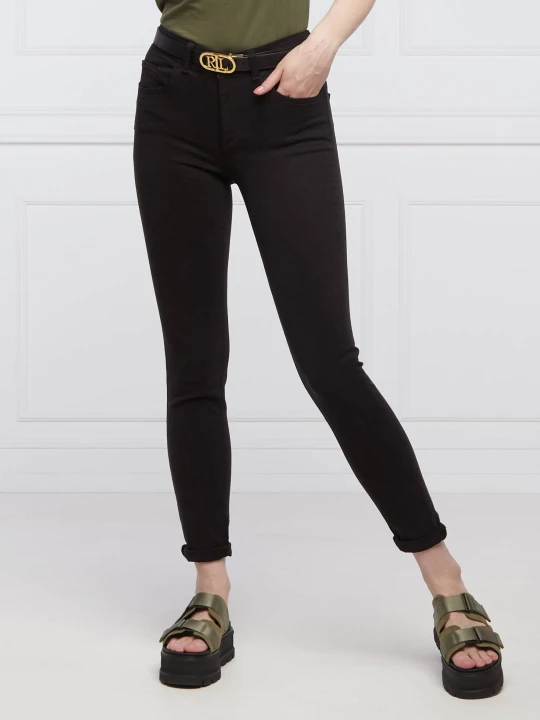 Zdjęcie produktu Liu Jo Spodnie | Slim Fit | high rise czarny