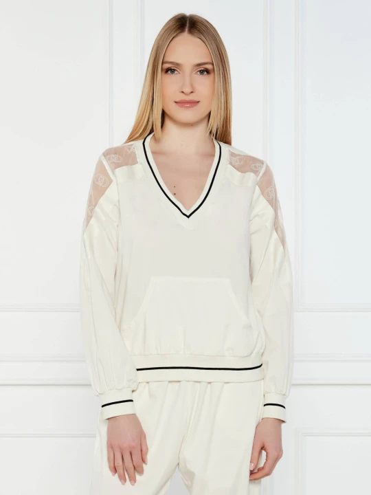 Zdjęcie produktu Liu Jo Sport Bluza | Regular Fit kremowy
