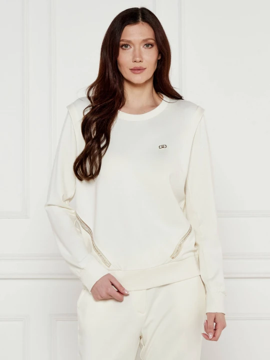 Zdjęcie produktu Liu Jo Sport Bluza | Regular Fit ecru