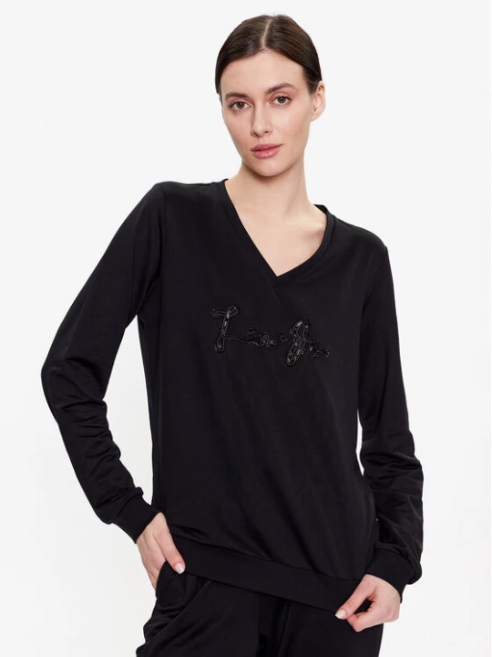 Zdjęcie produktu Liu Jo Sport Bluzka TA3216 F0869 Czarny Regular Fit