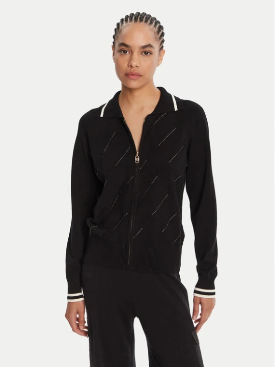 Zdjęcie produktu Liu Jo Sport Kardigan TF5032 MS63L Czarny Regular Fit