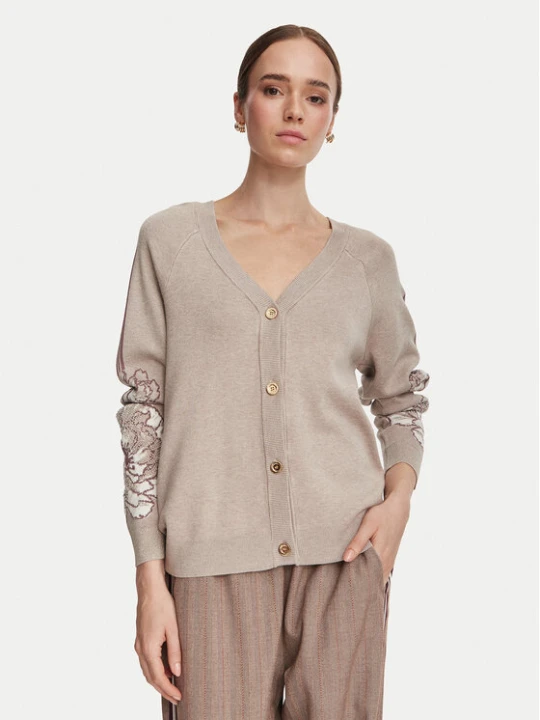 Zdjęcie produktu Liu Jo Sport Kardigan TF6093 MS49I Szary Regular Fit