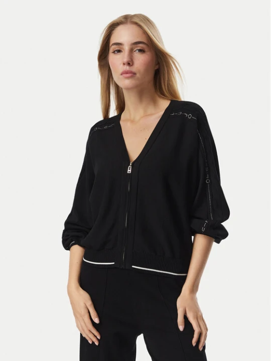 Zdjęcie produktu Liu Jo Sport Kardigan TF6192 MS63L Czarny Regular Fit