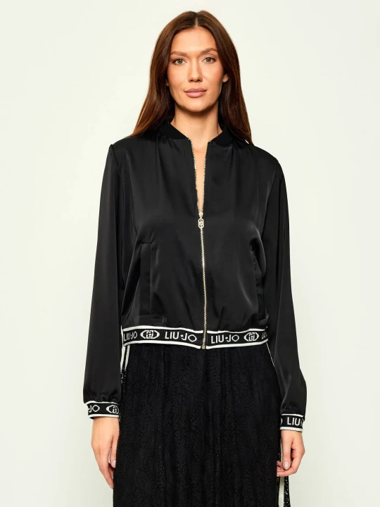 Zdjęcie produktu Liu Jo Sport Kurtka bomber | Loose fit czarny