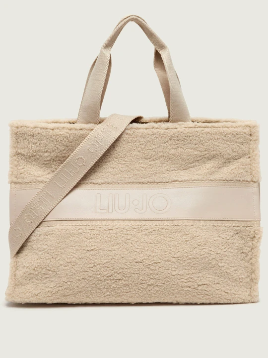 Zdjęcie produktu Liu Jo Sport Shopperka | shearling beżowy