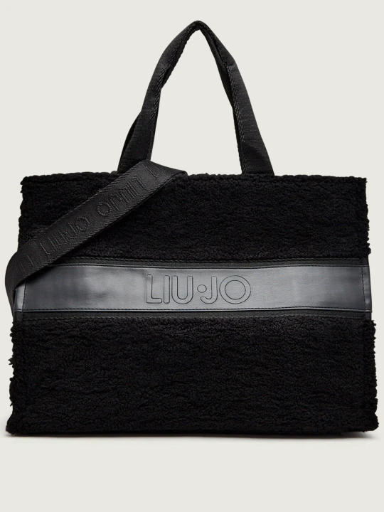Zdjęcie produktu Liu Jo Sport Shopperka | shearling czarny