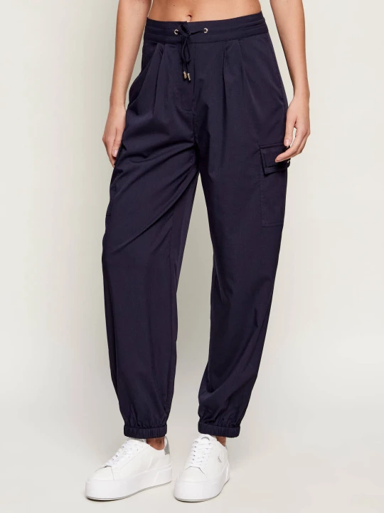 Zdjęcie produktu Liu Jo Sport Spodnie cargo | Relaxed fit granatowy