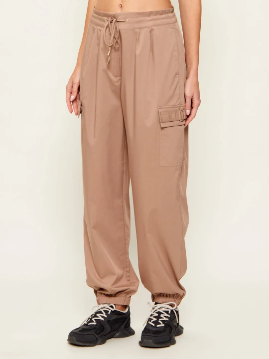 Zdjęcie produktu Liu Jo Sport Spodnie cargo | Relaxed fit beżowy