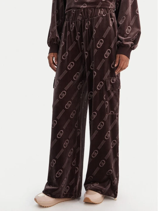 Zdjęcie produktu Liu Jo Sport Spodnie dresowe TF5111 J4955 Brązowy Relaxed Fit