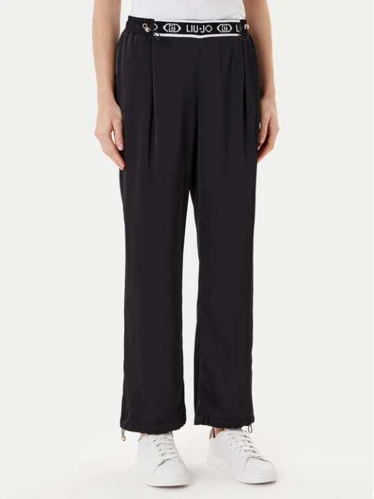 Zdjęcie produktu Liu Jo Sport Spodnie materiałowe TF5192 T004A Czarny Regular Fit