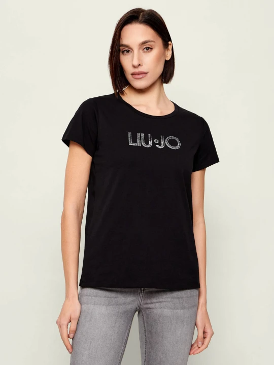 Zdjęcie produktu Liu Jo Sport T-shirt | Regular Fit czarny