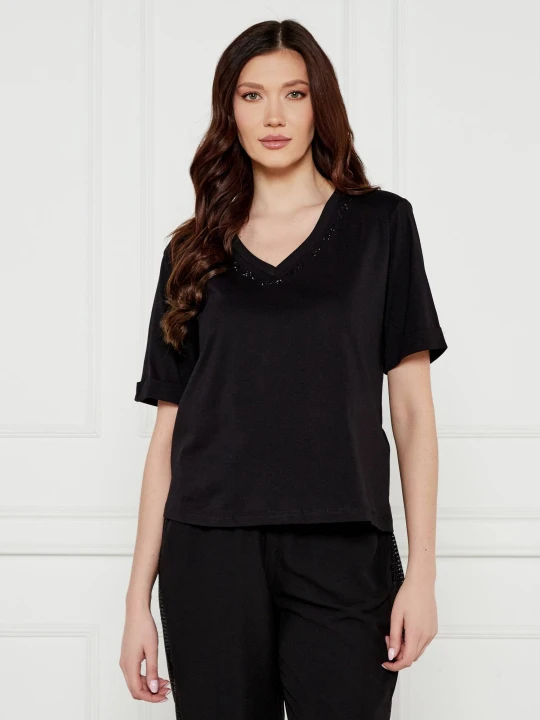 Zdjęcie produktu Liu Jo Sport T-shirt | Regular Fit czarny