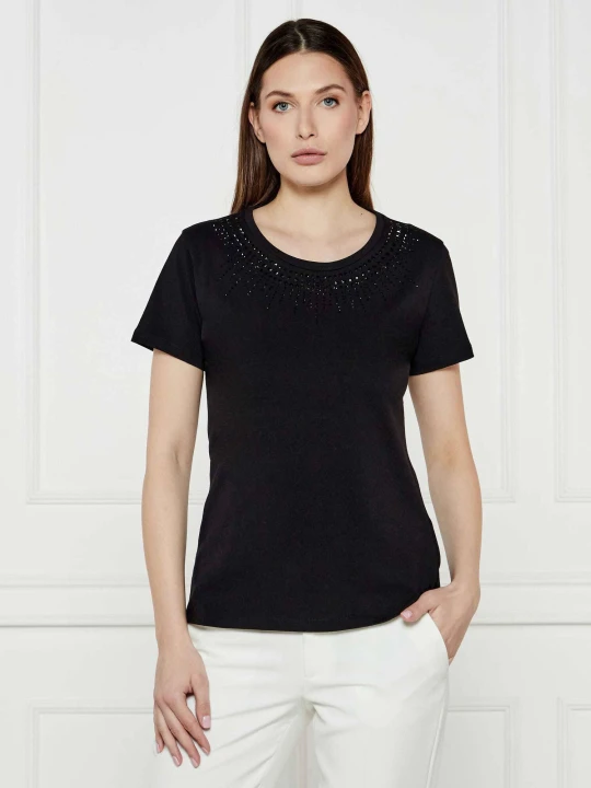 Zdjęcie produktu Liu Jo Sport T-shirt | Regular Fit czarny