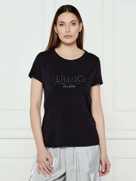 Zdjęcie produktu Liu Jo Sport T-shirt | Regular Fit czarny