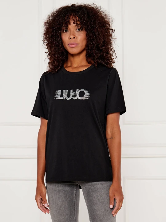 Zdjęcie produktu Liu Jo Sport T-shirt | Regular Fit czarny