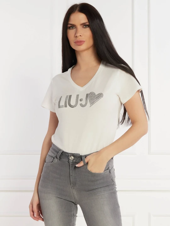 Zdjęcie produktu Liu Jo Sport T-shirt | Regular Fit biały