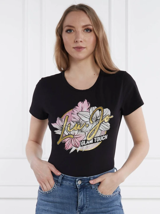 Zdjęcie produktu Liu Jo Sport T-shirt | Regular Fit czarny