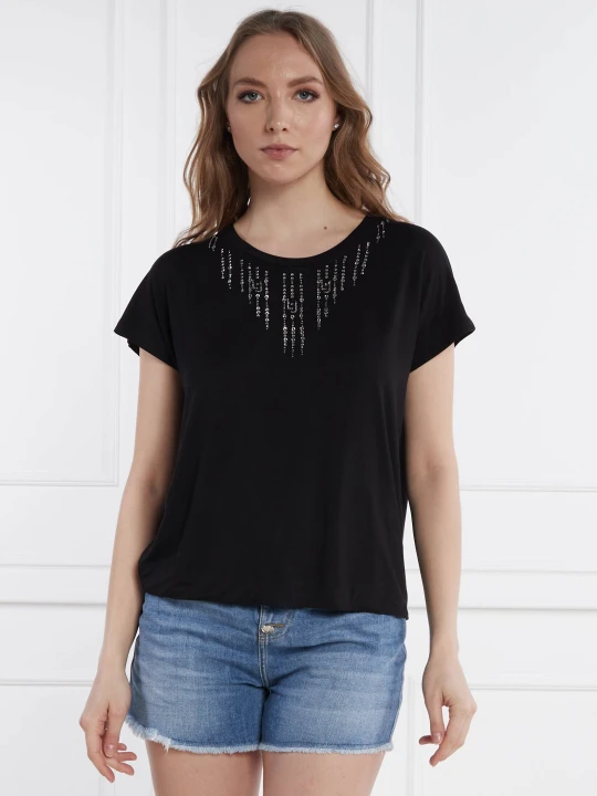 Zdjęcie produktu Liu Jo Sport T-shirt | Regular Fit czarny