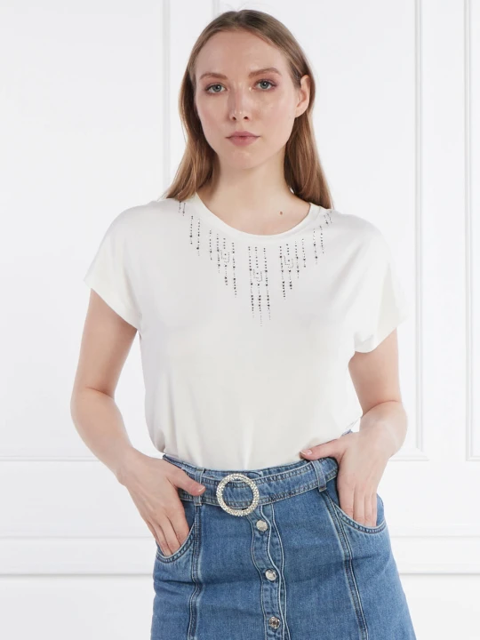 Zdjęcie produktu Liu Jo Sport T-shirt | Regular Fit biały