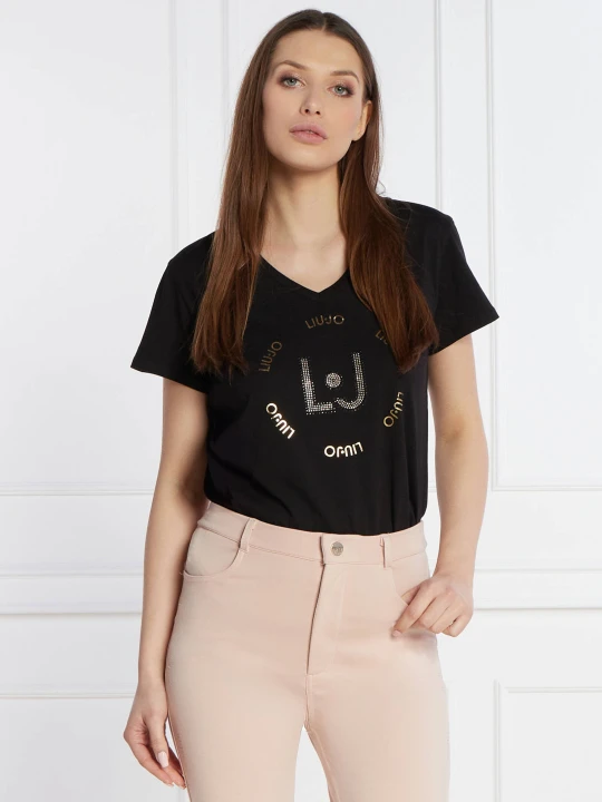 Zdjęcie produktu Liu Jo Sport T-shirt | Regular Fit czarny