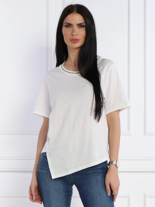 Zdjęcie produktu Liu Jo Sport T-shirt | Regular Fit biały