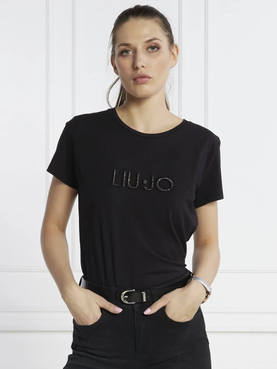 Zdjęcie produktu Liu Jo Sport T-shirt | Regular Fit czarny