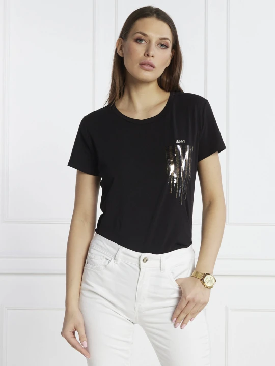 Zdjęcie produktu Liu Jo Sport T-shirt | Regular Fit czarny