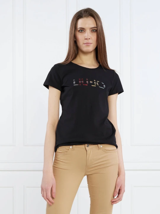 Zdjęcie produktu Liu Jo Sport T-shirt | Regular Fit czarny