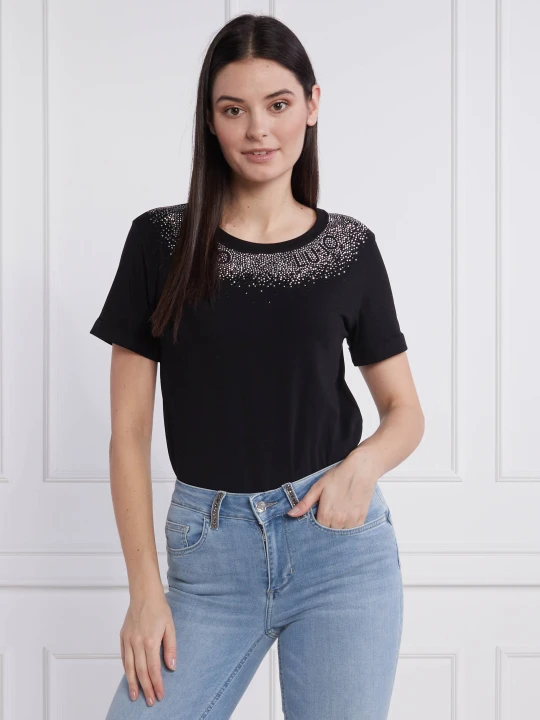 Zdjęcie produktu Liu Jo Sport T-shirt | Regular Fit czarny