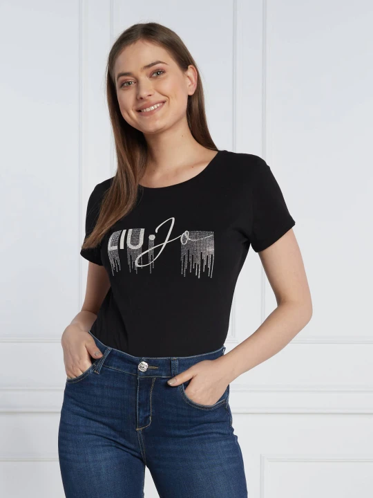 Zdjęcie produktu Liu Jo Sport T-shirt | Regular Fit czarny