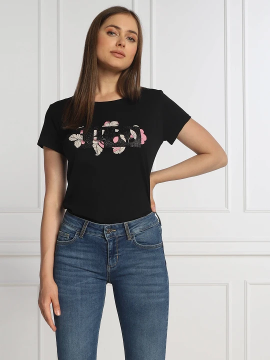 Zdjęcie produktu Liu Jo Sport T-shirt | Regular Fit czarny