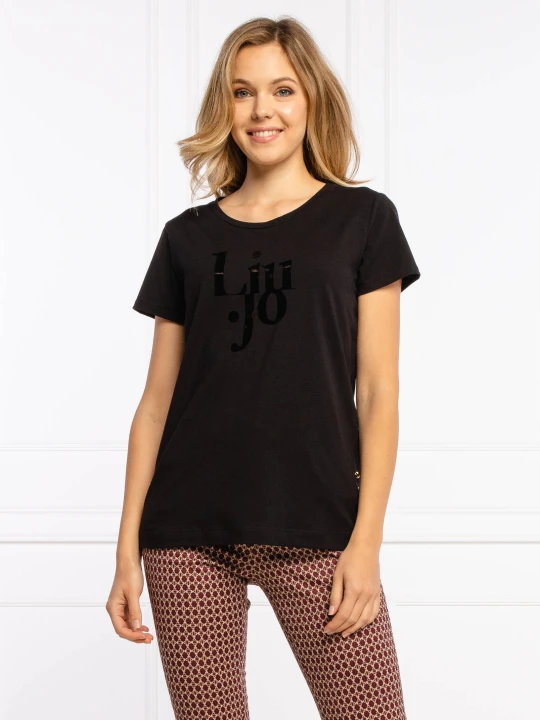Zdjęcie produktu Liu Jo Sport T-shirt | Regular Fit czarny