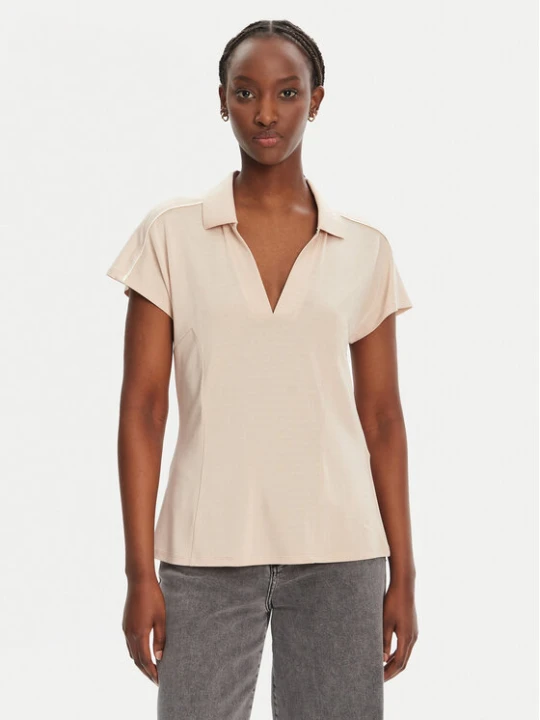 Zdjęcie produktu Liu Jo Sport T-Shirt TA5183 J4883 Beżowy Regular Fit