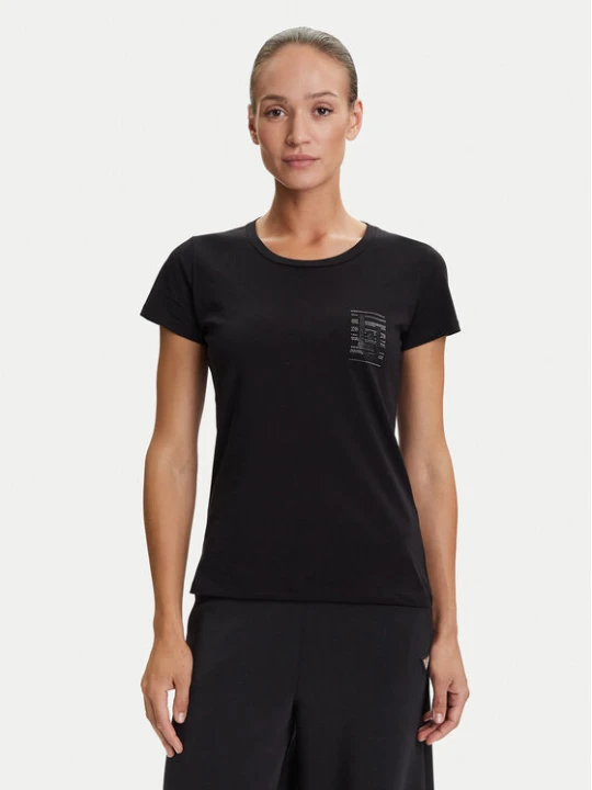 Zdjęcie produktu Liu Jo Sport T-Shirt TF5287 JS923 Czarny Regular Fit