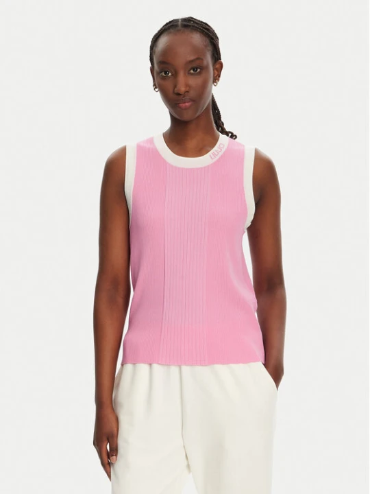 Zdjęcie produktu Liu Jo Sport Top TA5092 MS022 Różowy Regular Fit