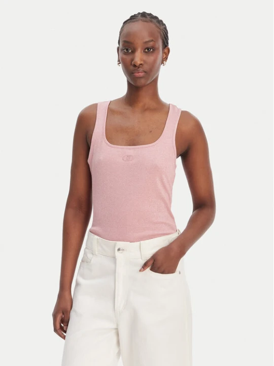Zdjęcie produktu Liu Jo Sport Top TA6173 J3845 Różowy Regular Fit