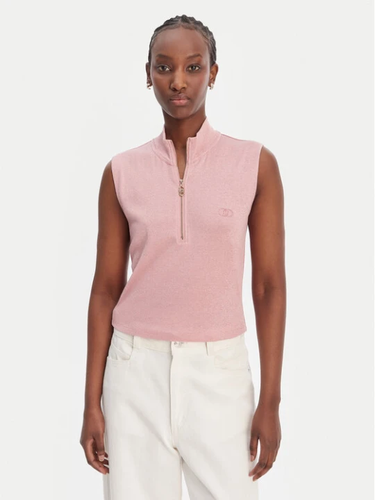 Zdjęcie produktu Liu Jo Sport Top TA6174 J3845 Różowy Regular Fit