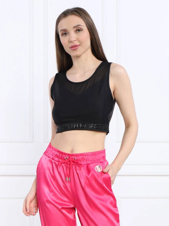 Zdjęcie produktu Liu Jo Sport Top TOP/TANK TOP | Regular Fit czarny