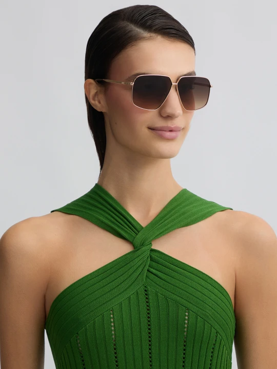 Zdjęcie produktu Liu Jo Square Sunglasses Rose Gold