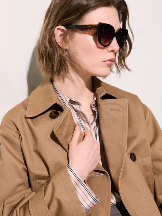 Zdjęcie produktu Liu Jo Square Sunglasses brązowy