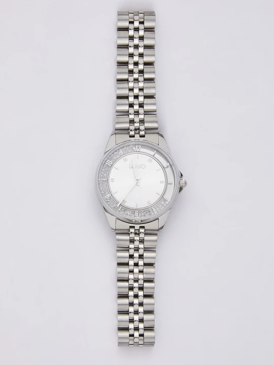 Zdjęcie produktu Liu Jo Stainless Steel Watch With Sparkling Accents Silver Colour