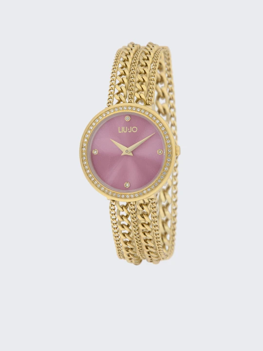 Zdjęcie produktu Liu Jo Steel Multi-strand Watch różowy
