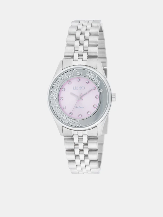 Zdjęcie produktu Liu Jo Steel Watch With Diamantés różowy