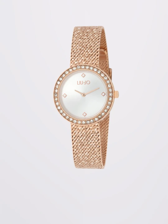 Zdjęcie produktu Liu Jo Steel Watch With Diamantés różowy