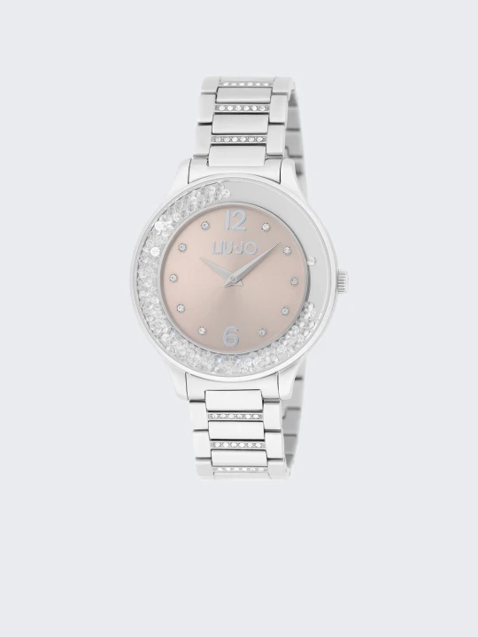Zdjęcie produktu Liu Jo Steel Watch With Diamantés różowy