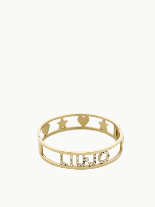 Zdjęcie produktu Liu Jo Stiff Bracelet With Rhinestones Steel