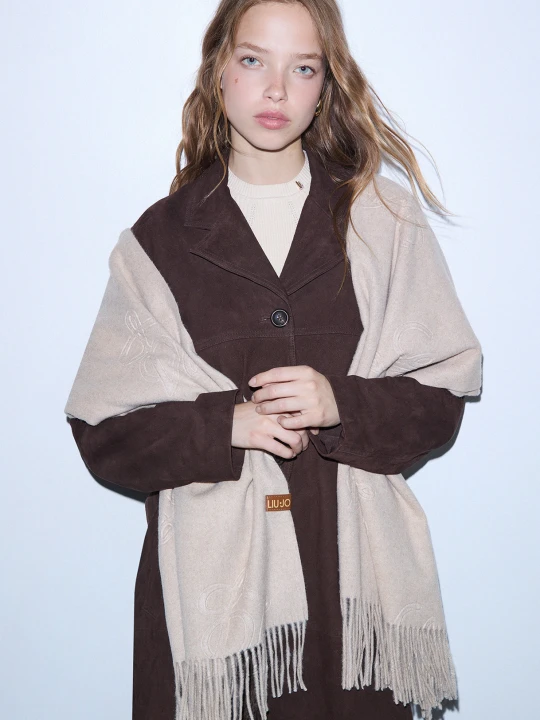 Zdjęcie produktu Liu Jo Stole With Monogram Logo Camel