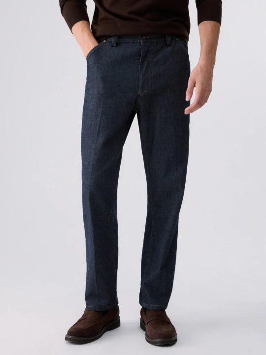 Zdjęcie produktu Liu Jo Straight-leg Jeans In A Wool Blend Classic Wash